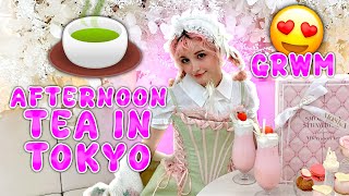 Afternoon Tea in Tokyo ✨ GRWM [upl. by Morris641]