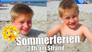 Sommerferien 24h am Strand 🌅 TipTapTube Ash5ive Echtso marieland [upl. by Maitilde]