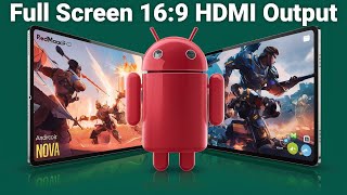 HOW TO SWITCH TO 169 HDMI OUTPUT ON YOUR REDMAGIC NOVA ANDROID GAMING TABLET [upl. by Htrag34]