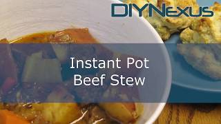 Instant Pot Beef Stew [upl. by Pacorro]