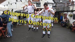 Chipping Campden Morris Dancers quotOld stick and handkerchief dancequot at Bromyard Folk Festival 2024 [upl. by Janot]