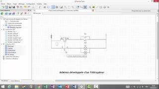 Montage dun Télérupteur  schéma développé QElectro Tech [upl. by Malorie]