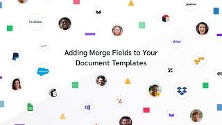 How to Add Merge Fields to Your Document  Formstack [upl. by Yelra]