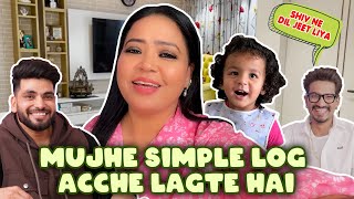 Mujhe Simple Log Acche Lagte Hai 😍😘  Bharti Singh  Haarsh Limbachiyaa  Golla [upl. by Yorgos]