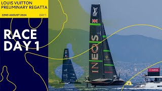 Louis Vuitton Preliminary Regatta  Barcelona  Day 1  LIVE [upl. by Stesha]