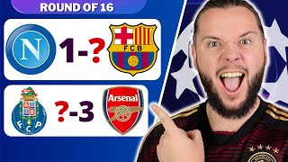 UEFA Champions League Round of 16 Predictions amp Betting Tips  Napoli vs Barcelona [upl. by Penoyer]