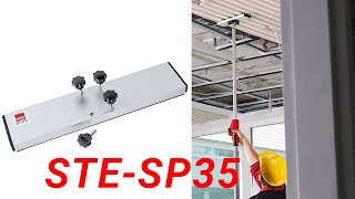 Utilizzabile anche in pendenza Piastra di supporto STESP35  BESSEY [upl. by Hillary]