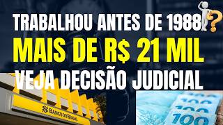 Devolução de dinheiro para quem trabalhou entre os anos de 1971 até 4 de outubro de 1999 [upl. by Tandie]