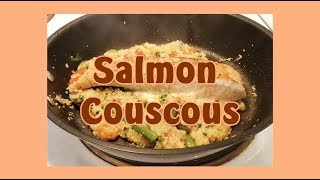 Salmon Couscous 연어 쿠스쿠스 Jamie Oliver recipe [upl. by Chang]