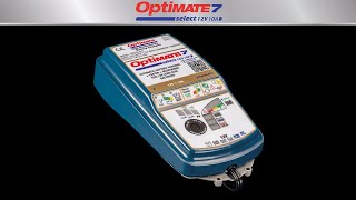 ADVANCED car battery saving charger  OptiMate 7 Select [upl. by Etteiluj472]