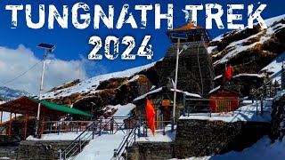 Tungnath trek 2024  तुंगनाथ यात्रा 2024 । tungnath temple uttarakhand vlog [upl. by Ramo]