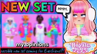 Royale High FINALLY Announced a NEW SET What now Sharing my opinions [upl. by Drape]