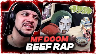 FIRST TIME CHECKING HIM OUT MF Doom  Beef Rap LIVE REACTION Flashback Friday [upl. by Kissner]