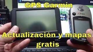 GPS Garmin Mapas Gratis [upl. by Thorr]