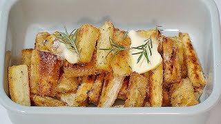 Easy Roast Parsnips Crispy Golden and Delicious [upl. by Stimson]