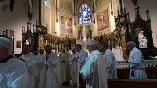 2024 National March for Life  Mass St Patrick Basilica  Recessional Hymn  Immaculate Mary [upl. by Lenwood]