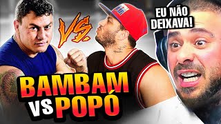 BAMBAM VS POPO  OQ EU ACHO DESSA LUTA [upl. by Thetos]