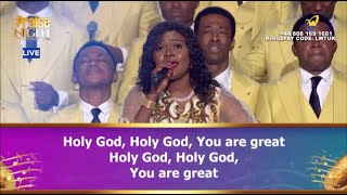 PRAISE NIGHT 15  LOVEWORLD SINGERS  HOLY GOD [upl. by Ateiluj]