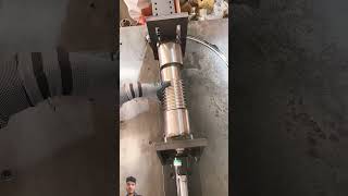 Stainless steel chimney bend bending pr [upl. by Rebane]