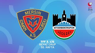 TFF 2Lig  Yeni Mersin İdman Yurdu Futbol AŞ  Diyarbekir Spor [upl. by Neall]