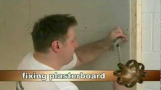 Plasterboard  how to put up plasterboard [upl. by Coral]