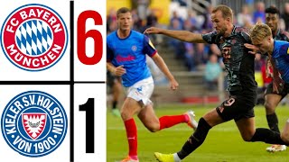 Bayern München vs Holstein Kiel 61 Highlights  bundesliga 202425 harry kane amp jamal musiala [upl. by Krasner]