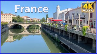 【4K】WALK in Castres  Occitanie  FRANCE Travel vlog [upl. by Eatton]