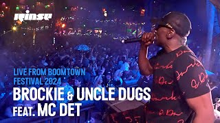 Uncle Dugs amp Brockie feat Mc Det  Rinse Live From Boomtown 2024 [upl. by Annavoeg]