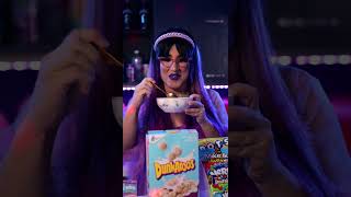 TRYING DUNKAROOS CEREAL 🥣😆 comedy challenge cereal [upl. by Asher]