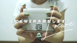 財布を新調しました！LOEWE ロエベ財布の買い方 [upl. by Barvick]