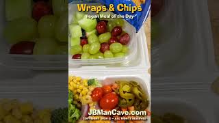 WRAPS and CHIPS VEGAN FOOD JBManCavecom Shorts [upl. by Lorine]