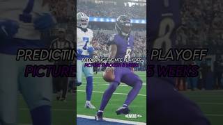 Predicting The NFL Playoff Picture After 5 Weeks nfledits nflshorts nfl football [upl. by Anyad]