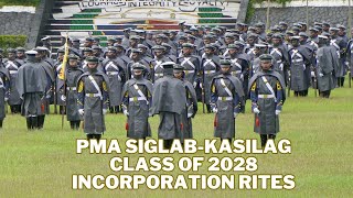 PMA SiglabKasilag Class of 2028 Incorporation Rites Fort Del Pilar Baguio City July 27 2028 [upl. by Chapman]