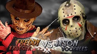 Freddy Krueger vs Jason Voorhees Batalla de Rap Especial Halloween  Keyblade [upl. by Bick423]