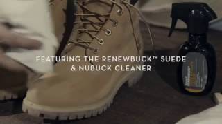 Timberland  Boot Care 101  Renewbuck ™ Suede amp Nubuck Cleaner [upl. by Dnumsed]