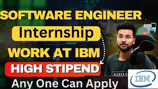 IBM amp JP Morgan Internship For Students  Internship With No Experience Software Engineer Internship [upl. by Bonaparte]