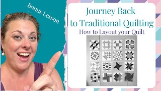 How to Layout Your Quilt Design [upl. by Chen]