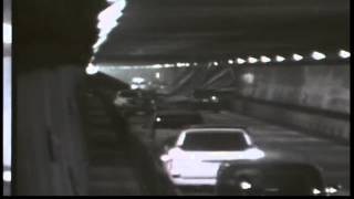 Tunnel collapses in Japan trapping cars [upl. by Ellierim]