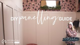 Before You Start DIY Panelling Watch This Guide to Transform Bathroom Walls [upl. by Berry]