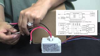 Wattstopper How to Wiring a BZ150 Universal Voltage Power Pack [upl. by Lewis]