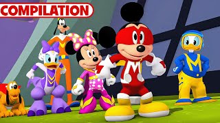 Mickey Mouse Funhouse Best Moments 😊  90 Minute Compilation  Season 2  disneyjr [upl. by Roanne540]