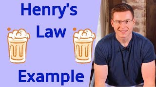 Henrys Law With Example Problem [upl. by Namzzaj733]