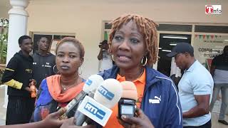 Lancement des activités sportives des vacances scolaire de la mairie de Bouaké taleebinfo [upl. by Oine]