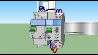 BRANCHEMENT ELECTRIQUE COMMENT FAIRE Circuit éclairage avec Télérupteur Bipolaire [upl. by Kadner]