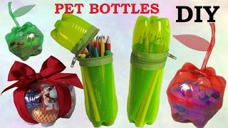 10 DIY Creative Ways to Reuse  Recycle Plastic Bottles part 1 [upl. by Puiia464]