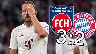 MEGABLAMAGE FC Bayern wird vom 1 FC Heidenheim ZERSTÖRT [upl. by Yemane]