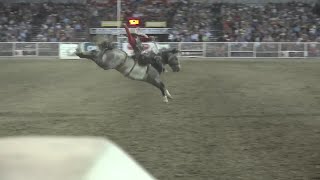 Cowboys cowgirls and the bulls dazzle at the Caldwell Night Rodeo [upl. by Imat]