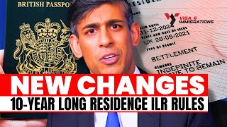 Updated 10Year Long Residence ILR Rules in the UK 2024 [upl. by Steddman]