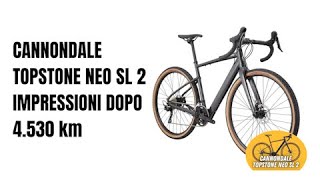 considerazioni Cannondale Topstone neo sl2 [upl. by Akimert]