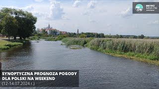 IMGWPIB Synoptyczna prognoza pogody dla Polski na weekend 1214072024 r [upl. by Larsen628]